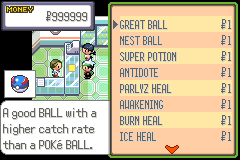 1$ Items in PokéMarts