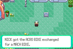 Swapping bikes with Pocket Bikes