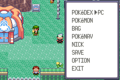PC in the start menu